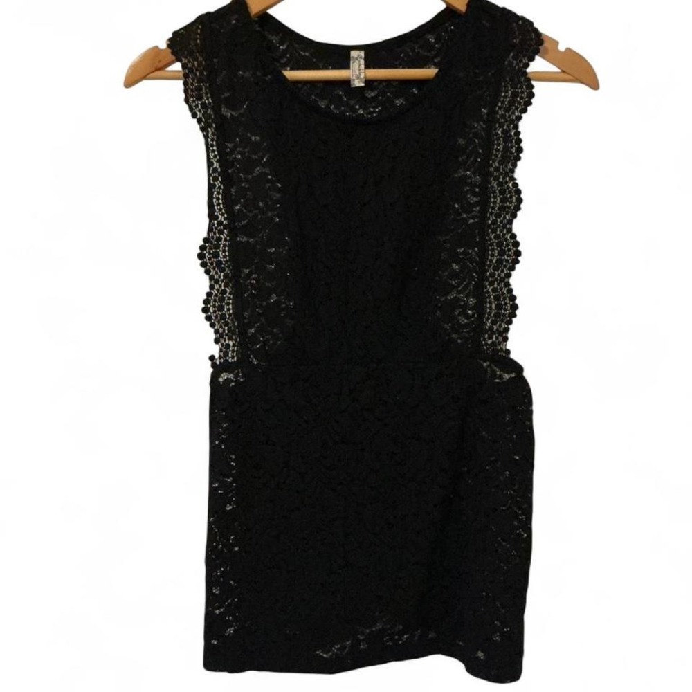 Free people lace sleeveless intimate lingerie wear  #goth‎ #grunge